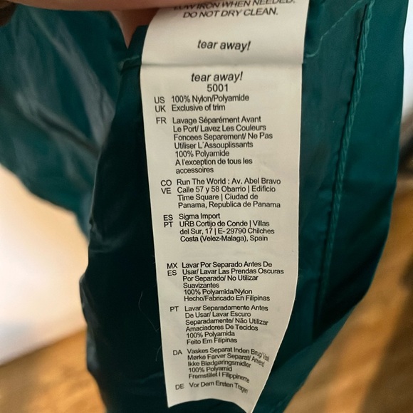 Brooks Green Windbreaker Jacket - Picture 6 of 11